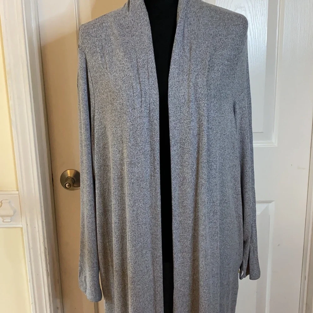 Lisa Rinna Collection Duster Cardigan - Picture 2 of 8